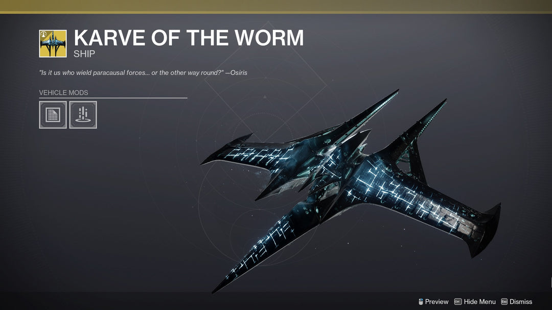 Karve Of The Worm Ship