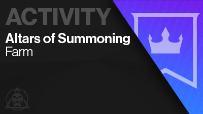 Altars Of Summoning Activity Farm