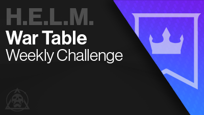 War Table Weekly Challenge