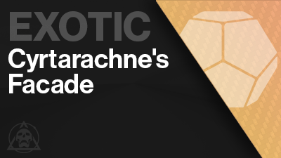 Cyrtarachne's Facade Exotic